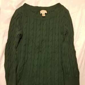 Loft Outlet XS Green Sweater